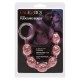 California Exotic Novelties Swirl Pleasure Beads - анальные бусы, 18х2 см (розовый)