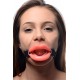 Master Series Sissy Mouth Gag - Розширювач рота у формі пишних губ