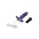 TOYJOY Thrusting Vibr Plug - Анальная вибропробка, 15,5 см (синий)