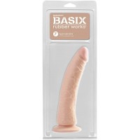 Фаллоимитатор Basix Slim 7, 18х3,5 см (телесный)