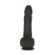 Naked Addiction 8.6” Silicone Rotating & Thrusting Vibrating Dildo - вибратор с толчками и вращением, 21.8 см (чёрный)