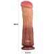 LoveToy 12'' Nature Cock As Pic - Гигантский фаллоимитатор для фистинга, 30х7.5 см