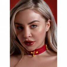 Taboom D-Ring Collar Deluxe - Нашийник (червоний)