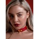 Taboom D-Ring Collar Deluxe - Ошейник (красный)