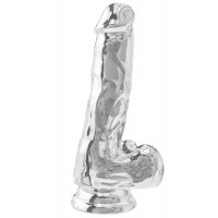 Фаллоимитатор Get Real Clear Dildo 7 inch, 16 см