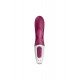 Satisfyer Hot Bunny - Милий вібратор-кролик, 17.5х3.7 см (бордовий)