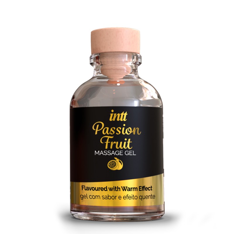 Intt - Passion Fruit Warming Massage Gel - Массажный гель для интимных зон, 30 мл.