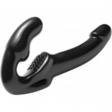 Revolver Strapless Strap On G-Spot Dildo - Страпон, 15,5 х3, 2 см (чорний)